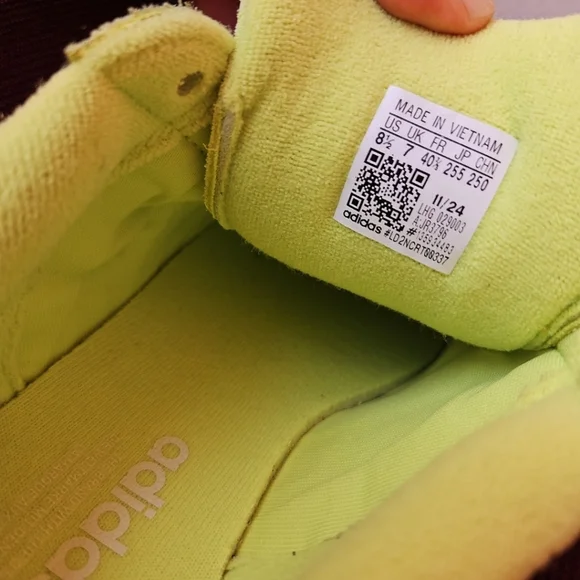 Adidas Originals Campus 00s W Neon Green Suede Leather Sneakers Shoes Size 8.5 - Picture 15 of 15